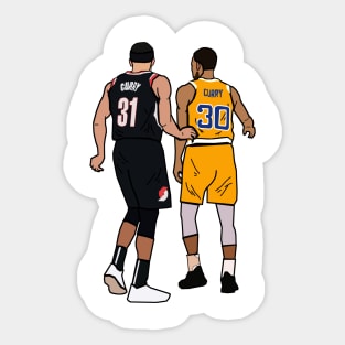 Steph Curry x Seth Curry 'Splash Brothers' - Portland Trailblazers/Golden State Warriors Sticker